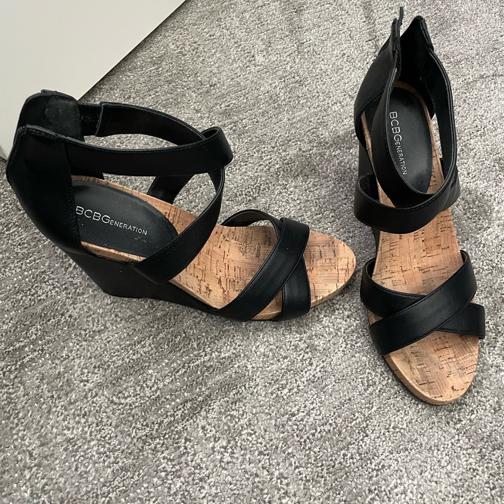 BCBG wedges